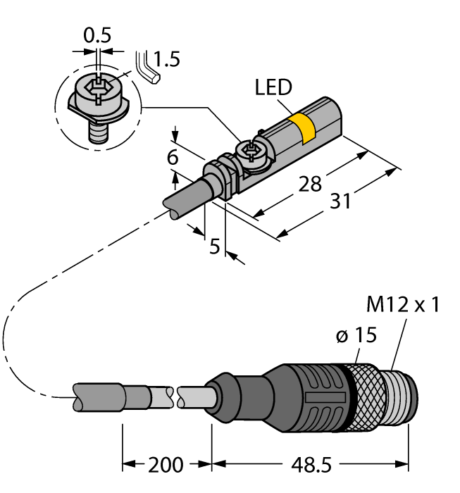 BIM-UNT-AP6X-0.5-RS4/S1765